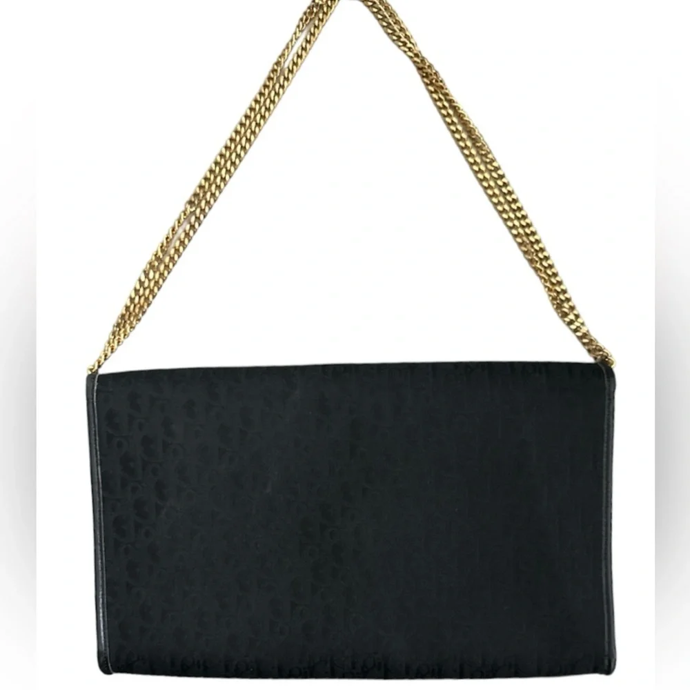 Christian Dior Black Trotter Shoulder Bag - Picture 2 of 15